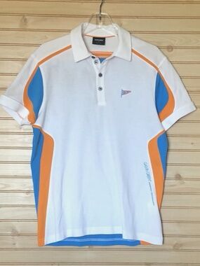Galvin Green Comfort Technology Classic Color Block Golf Polo Shirt Men's M